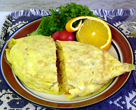 オレンジオムライス