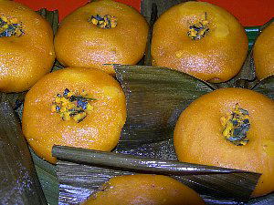 かぼちゃの磯辺あん